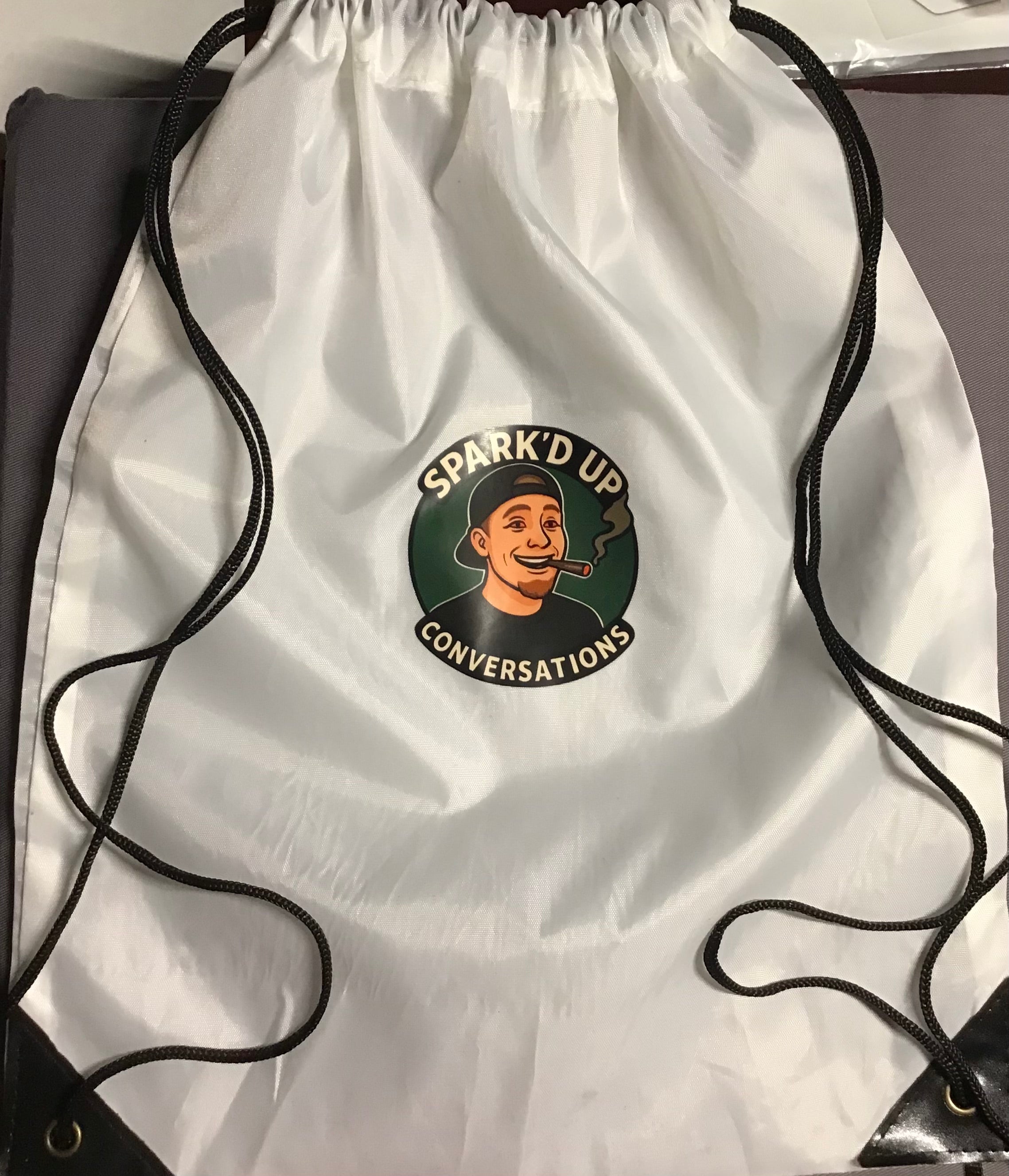 Spark’d Up Drawstring Bag