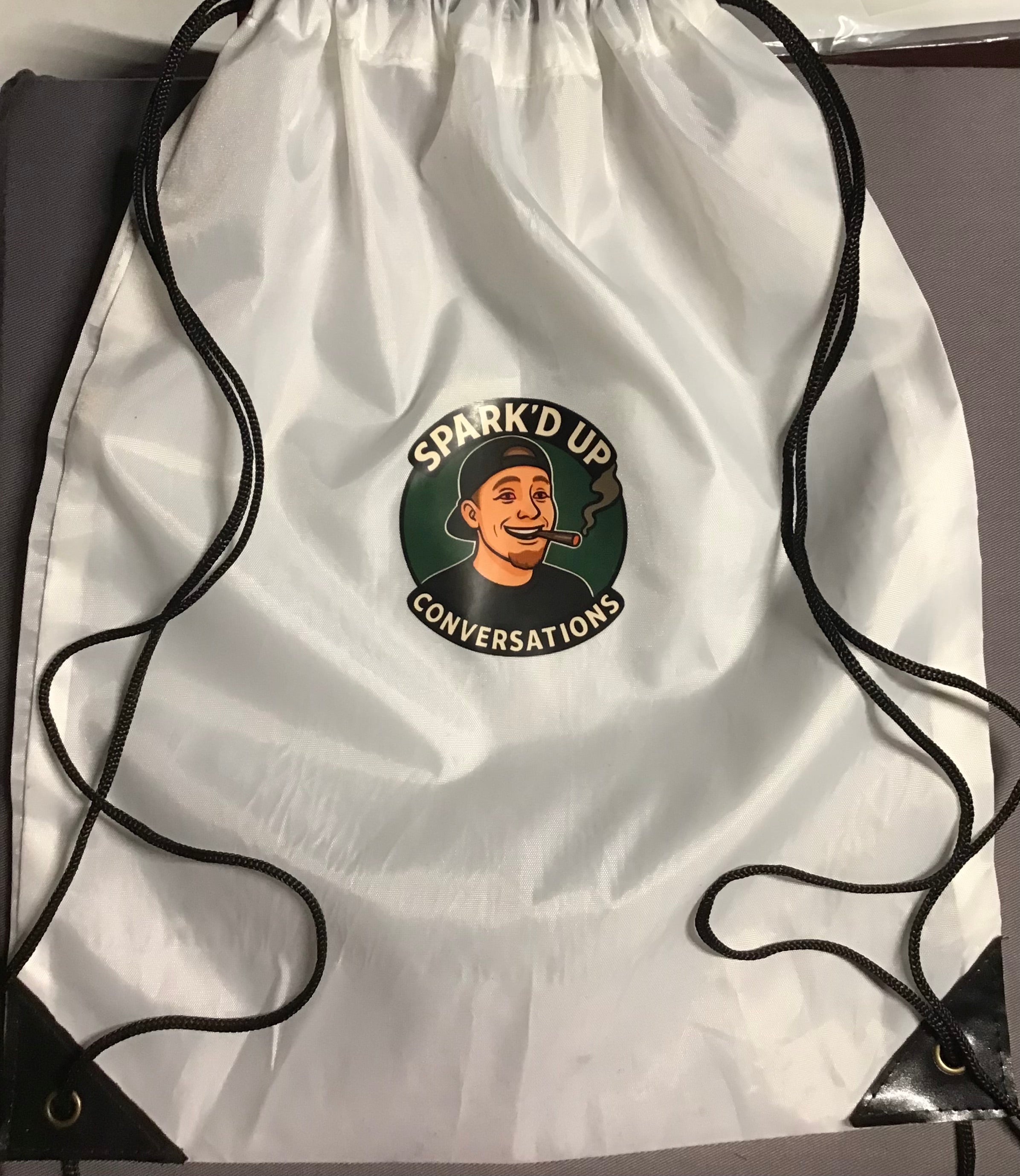 Spark’d Up Drawstring Bag