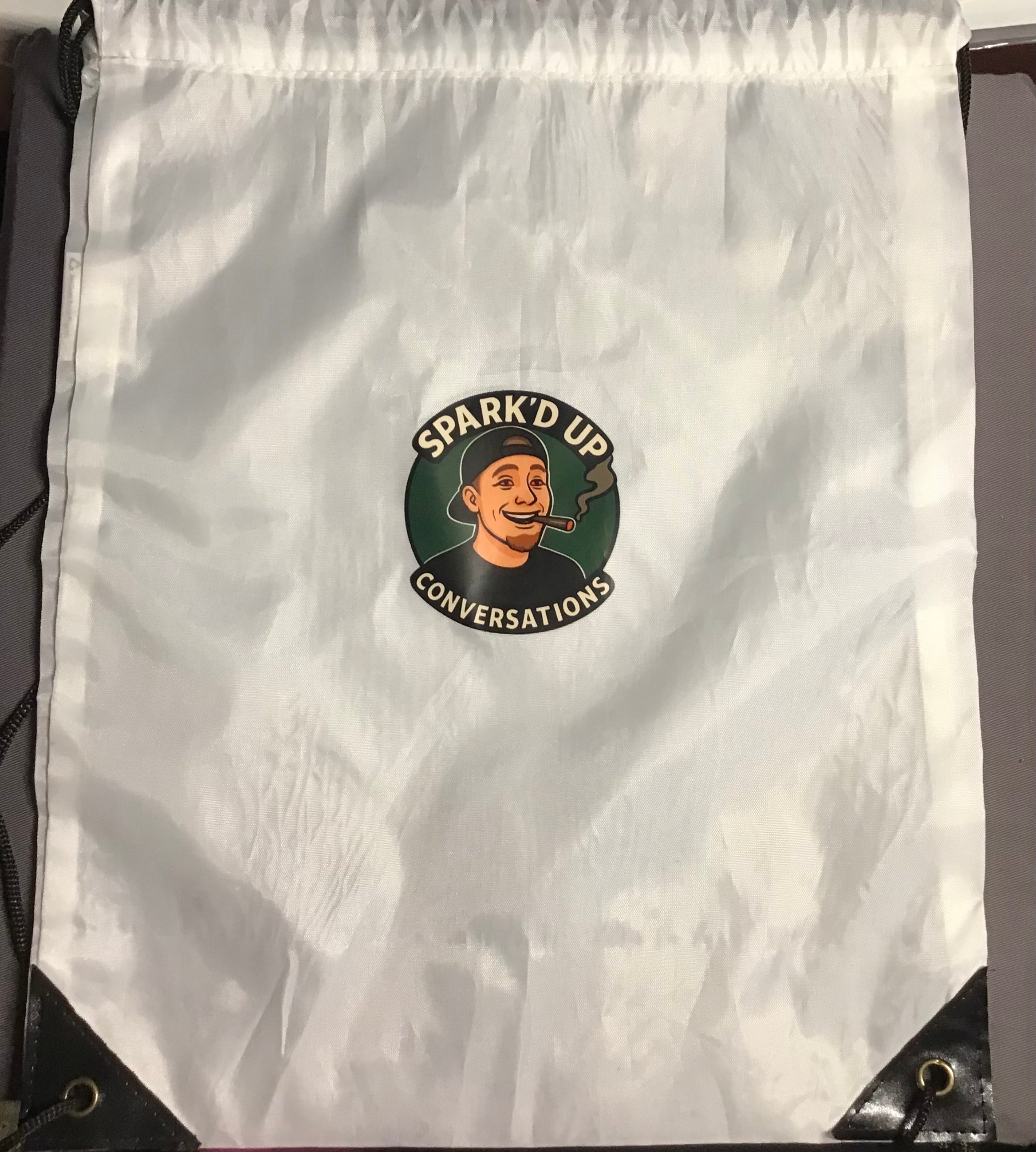 Spark’d Up Drawstring Bag